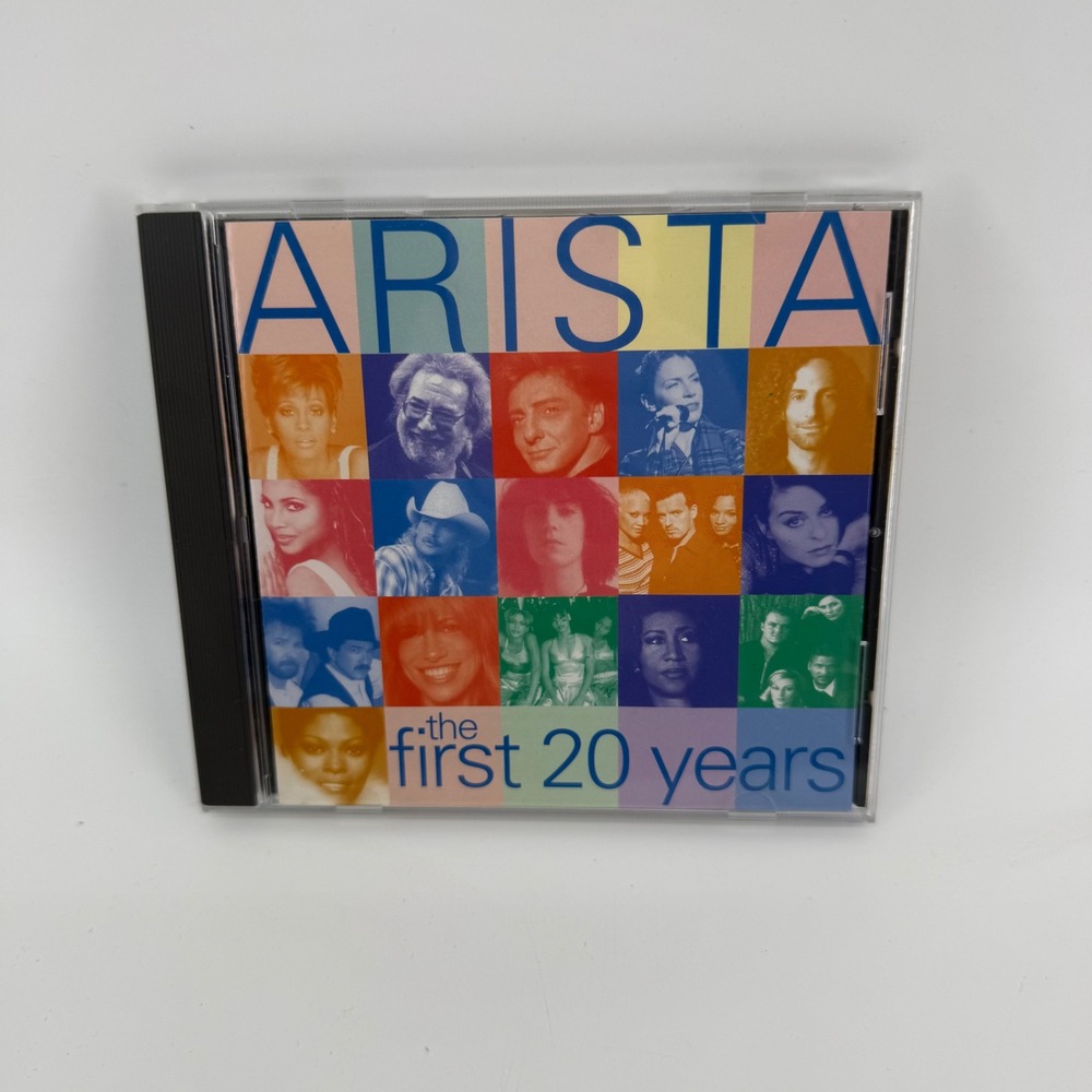 Arista The First 20 Years Various Artists CD 1997 Whitney Houston‎ TLC Franklin